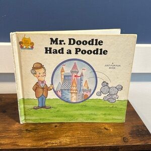 Vintage 1988 Mr. Doodle Had A Poodle Storybook Picture Book
